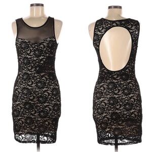 Deb Lace Open Back Dress | SIZE M